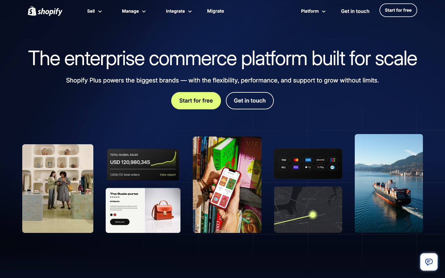 Shopify Plus — Store Builder Preview After